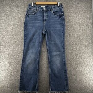 Pilcro By AnthropologieThe Yaya Jeans Women Sz29 Blue Denim Straight Leg Casual